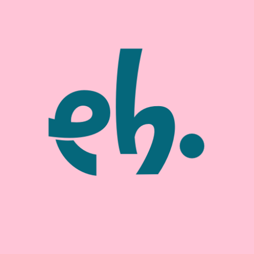 black white modern simple creative studio huge logo